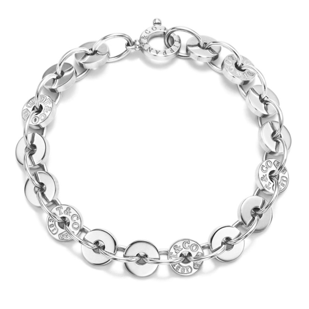 Tiffanys 1837 Sterling Silver Bracelet NEW. Was a gift but never wore anywhere.